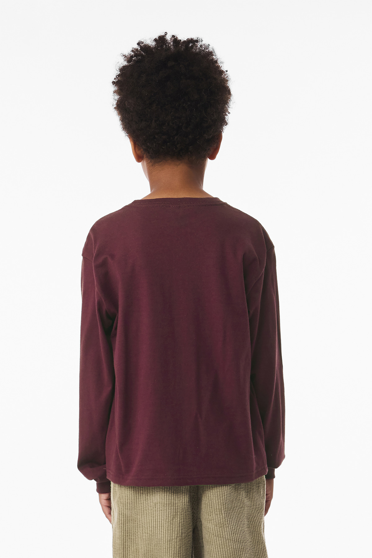 BELLA+CANVAS Youth 6-Ounce Heavyweight Long Sleeve Tee BC3511Y 53