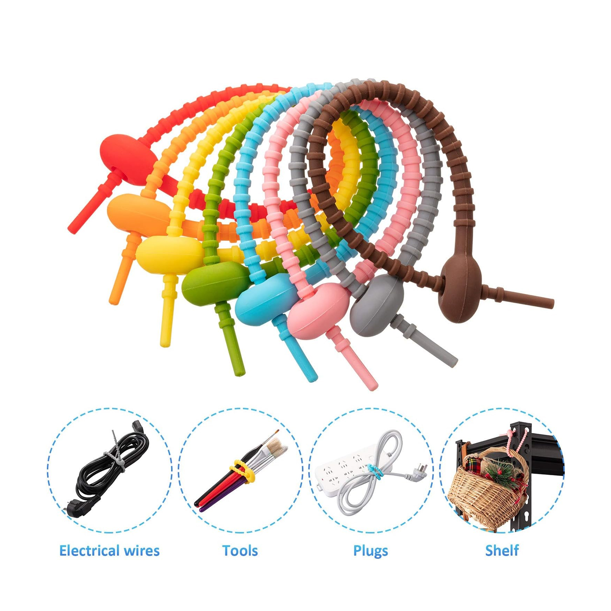 Silicone Ties Bag Clip 2