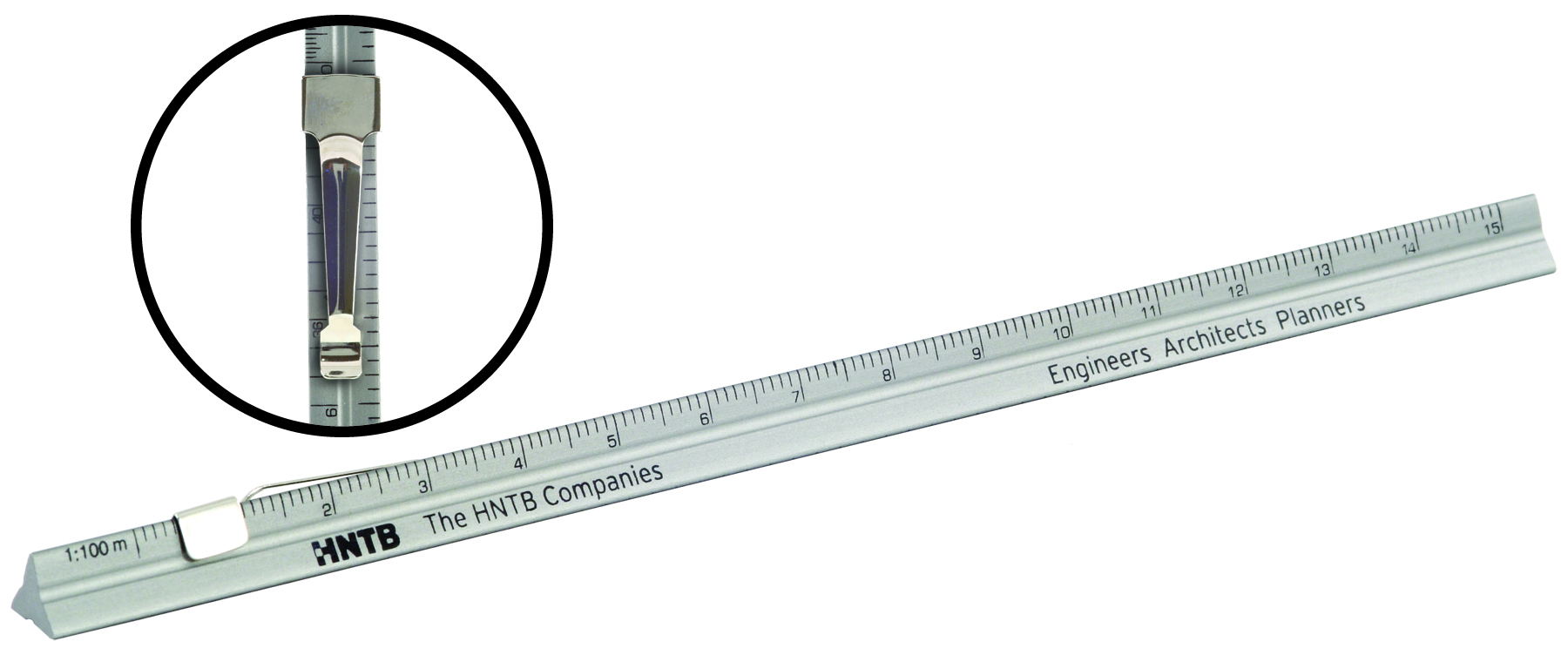 6" Combination Architect/Engineer Pocket Scale with Clip 10