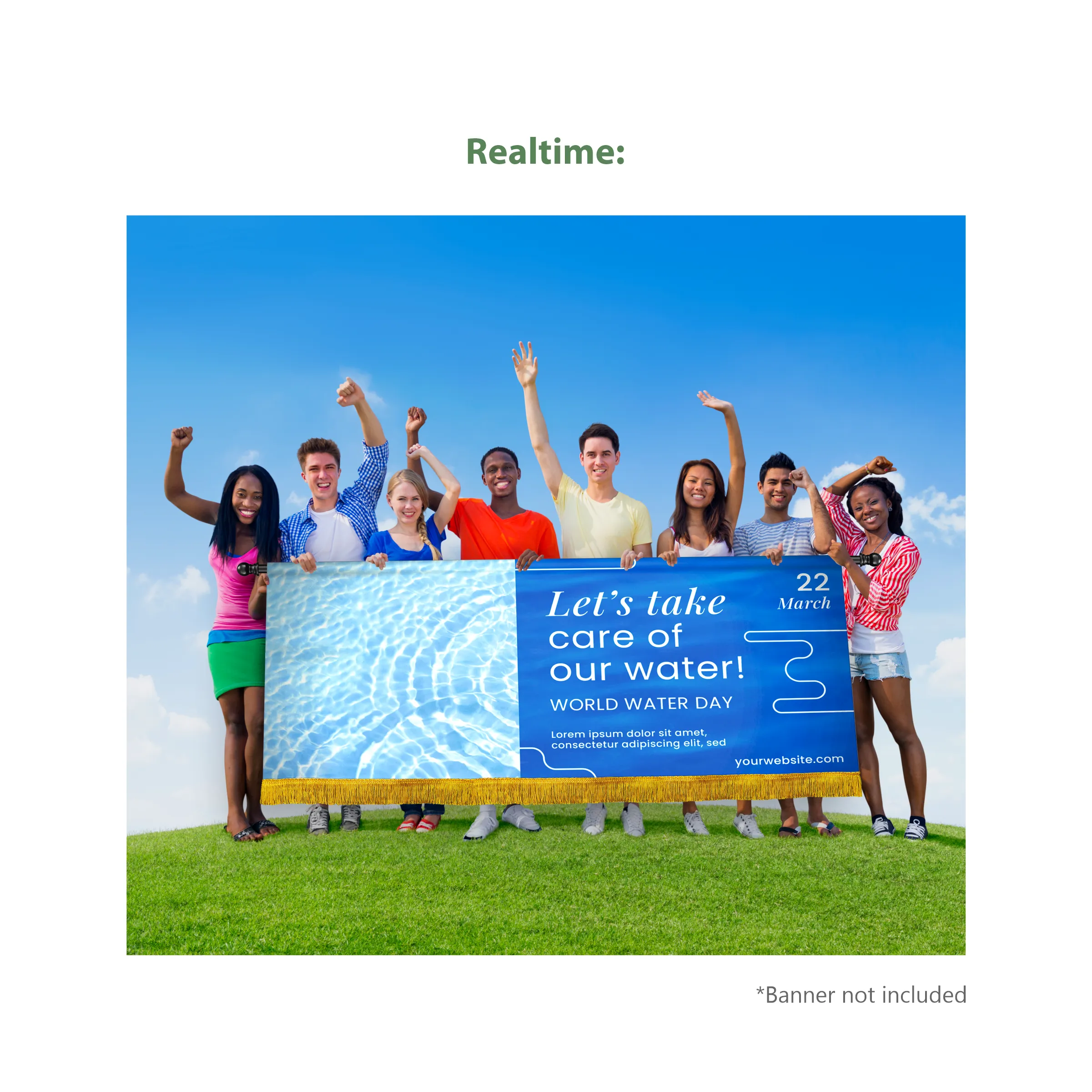 8' Flagpole with Ball Top Crown on both ends 3