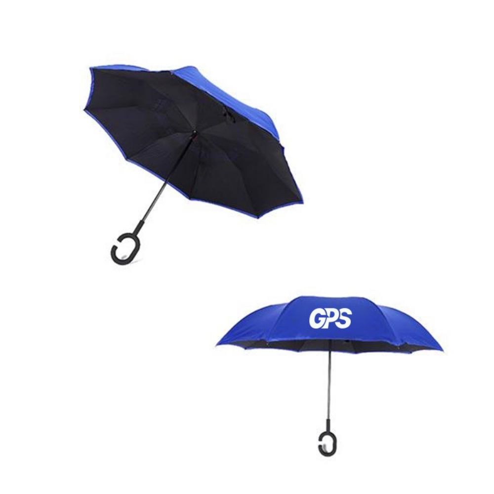 190T Pongee Reverse Umbrella C-Type 4