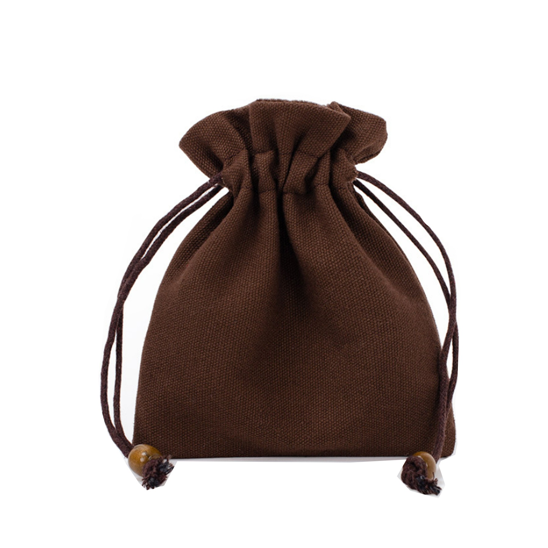 Double Canvas Drawstring Bag 10