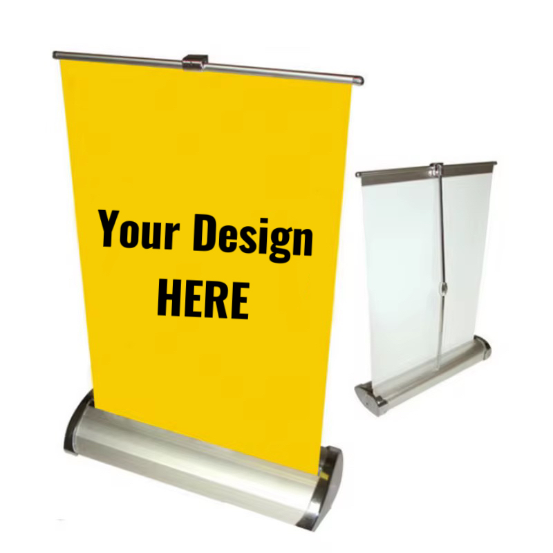 MOQ 10 pcs A4 Table Top Banner 2