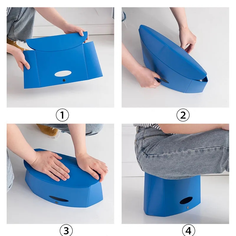 Folding Stool Home Chair 3