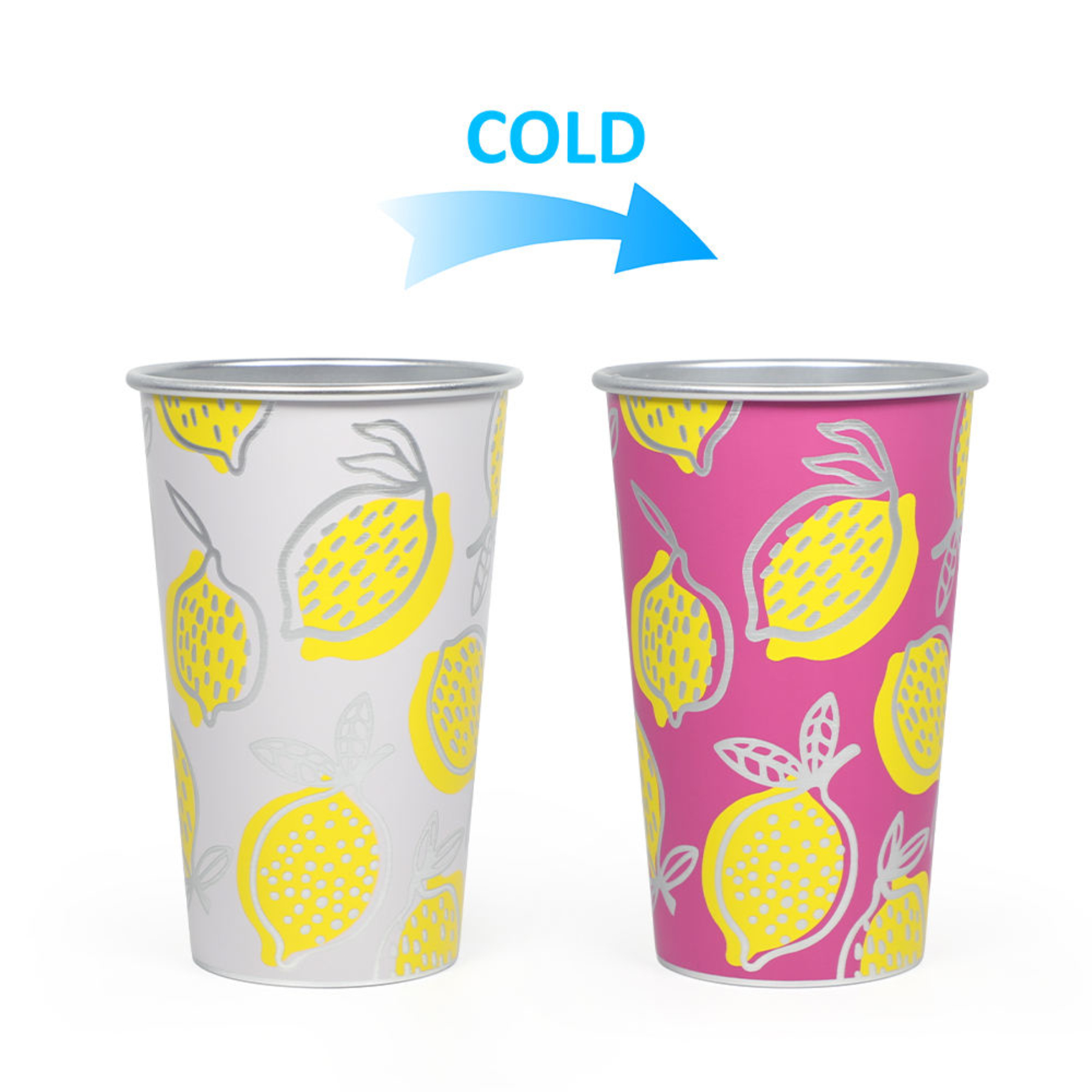 15 OZ Color Changing Stadium Aluminum Cup 1