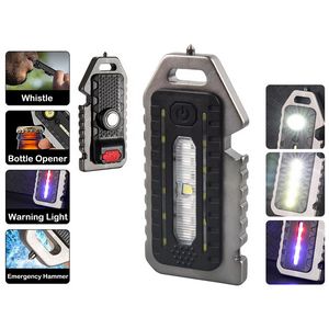 Versatile Mini LED Light Tools with Survival Whistle 10