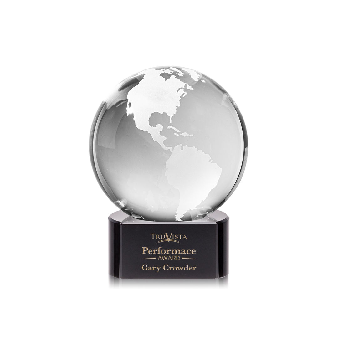 Globe Award on Paragon Base - Black 8