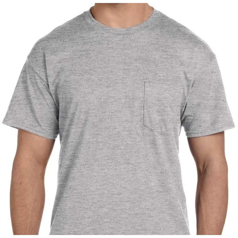 Gildan DryBlend® 5.6 Oz., 50/50 Pocket T-Shirt 2