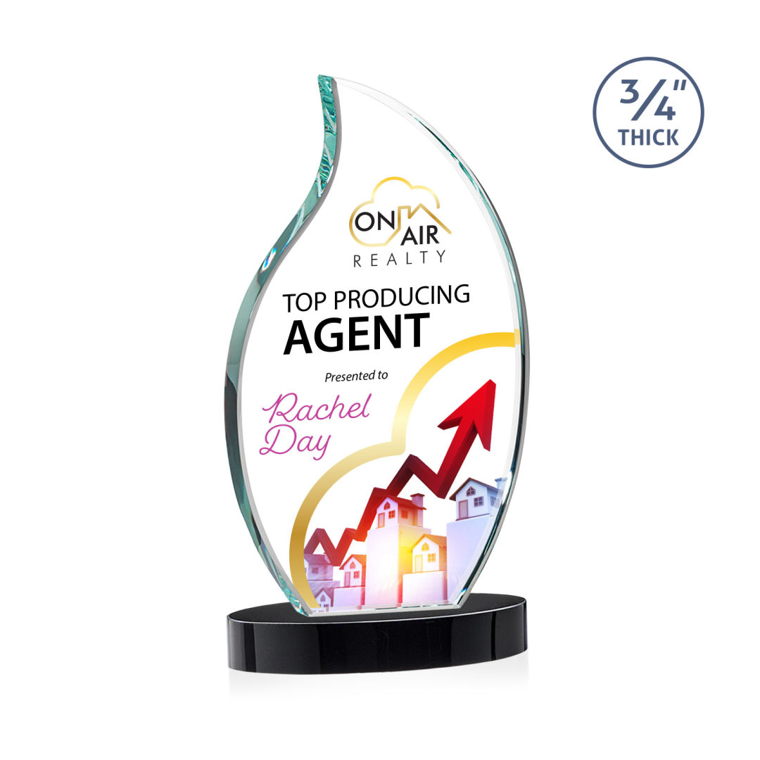 Croydon VividPrint™ Award on Alberton Base - Black 6