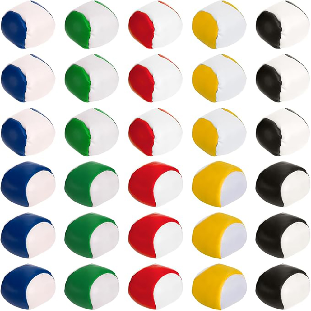 Two-tone Design Playing Hacky Sack 1