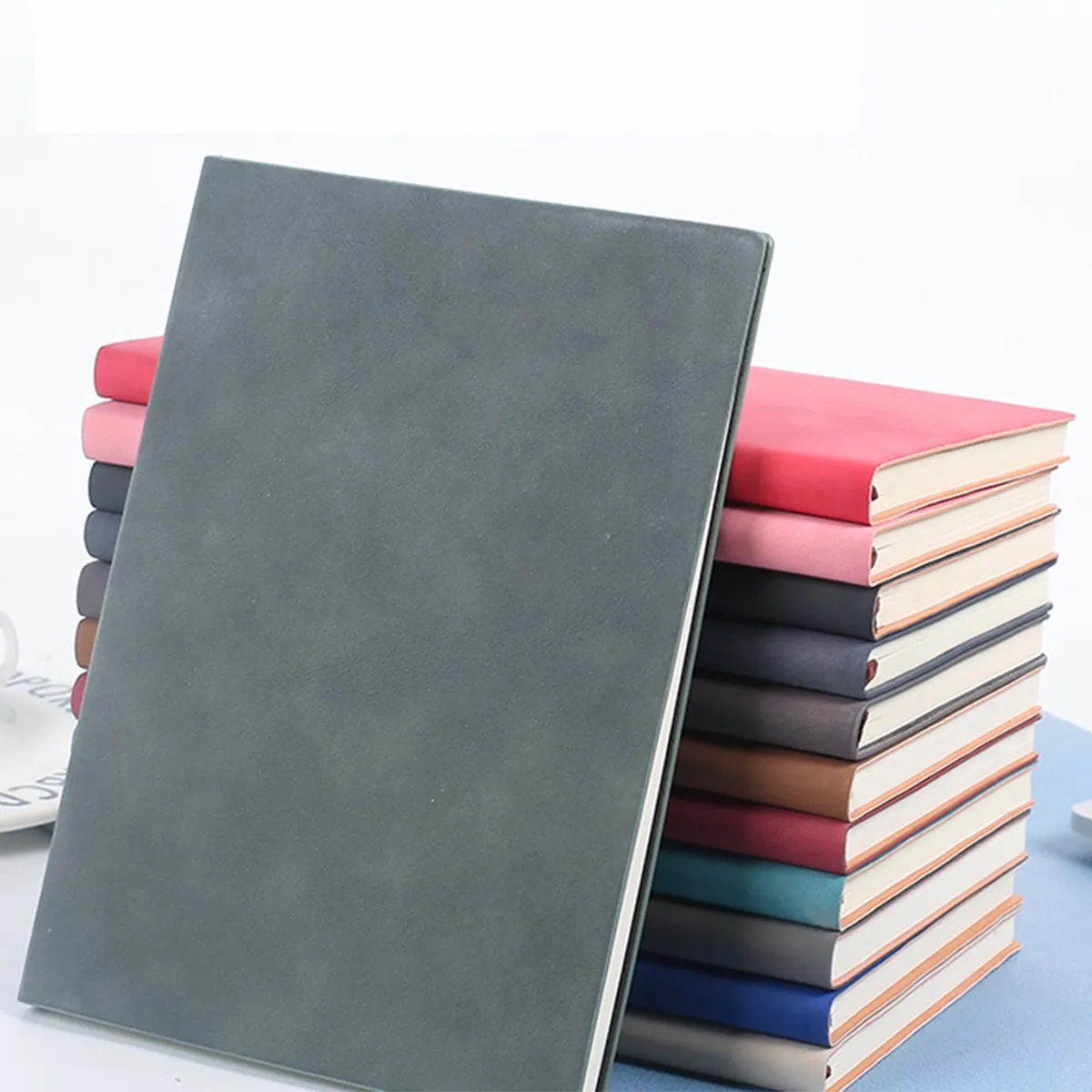 A5 Sheepskin Business Hardcover Pu Leather Journal Notebook 1