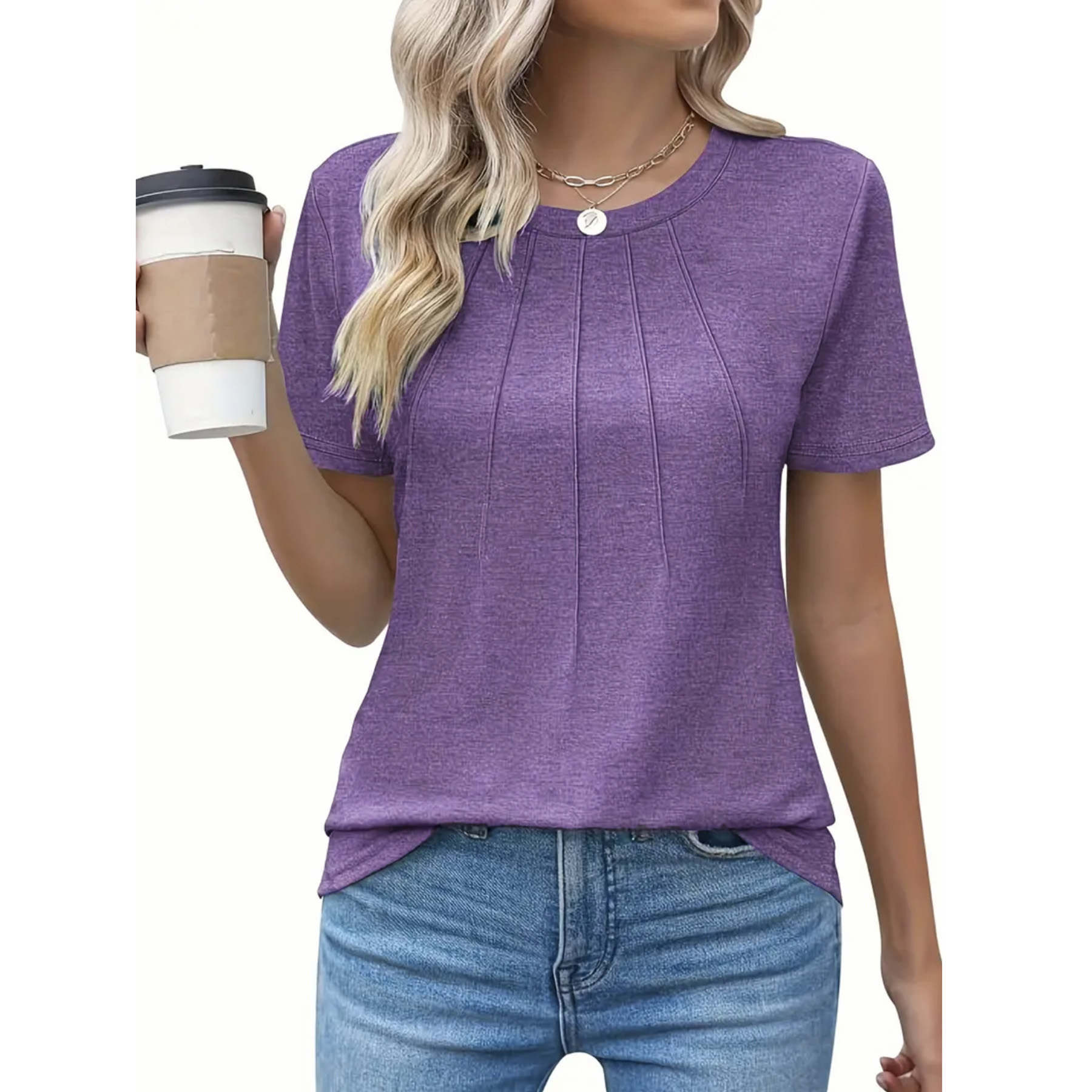 Blouses for Women Short Sleeve Shirts  8
