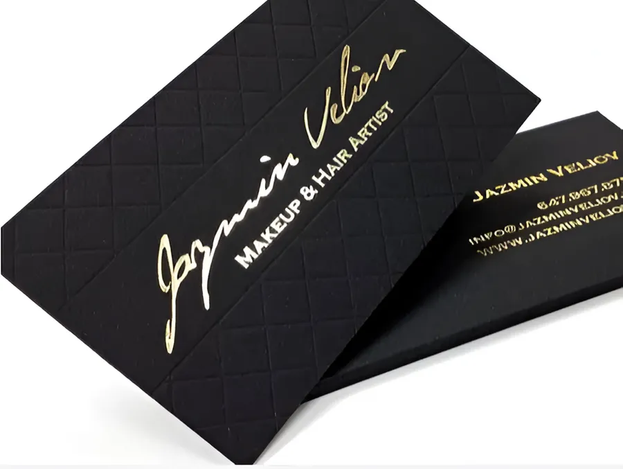 Color Foil Stamped Brochure 8