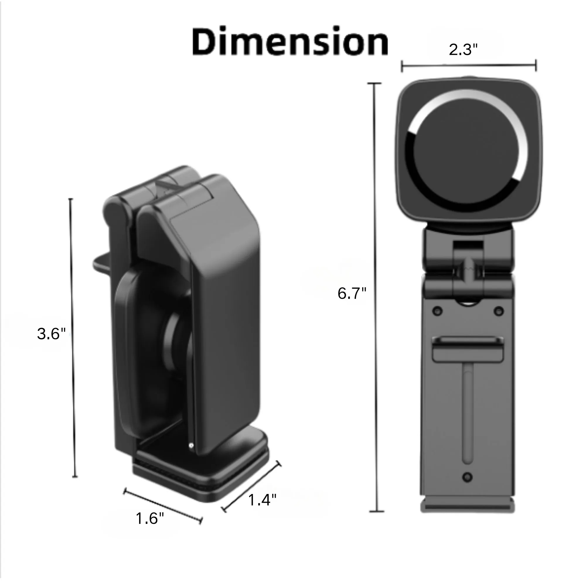 Magnetic Travel Phone Holder 3