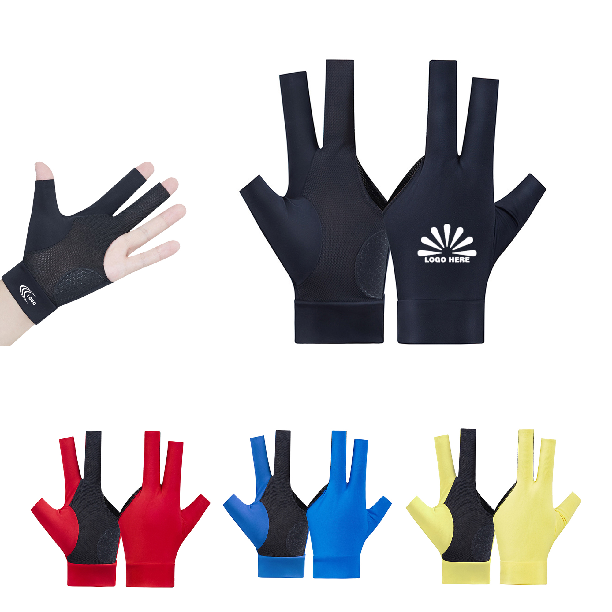 Professional Anti-Slip Billiard Gloves 1