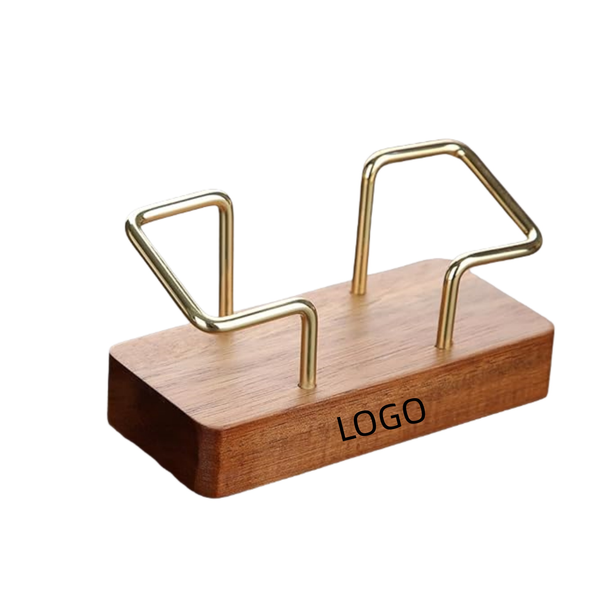 Wood Business Card Stand 3