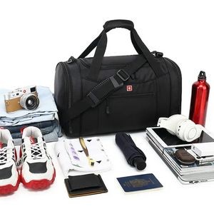 Waterproof Sport Gym Travel Sneaker Duffel Bag With Shoe Com 2