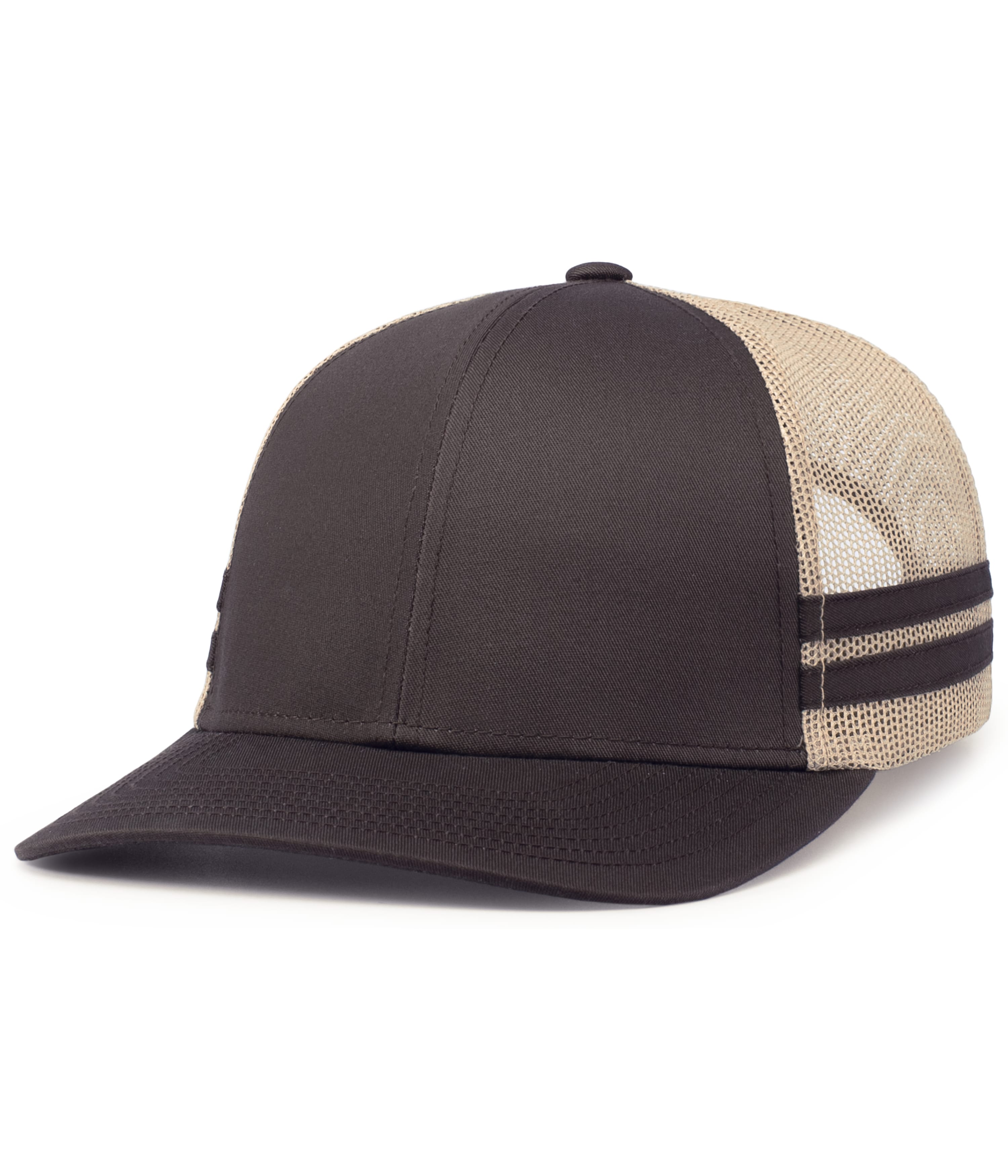 Low-Profile Stripe Trucker Cap 4