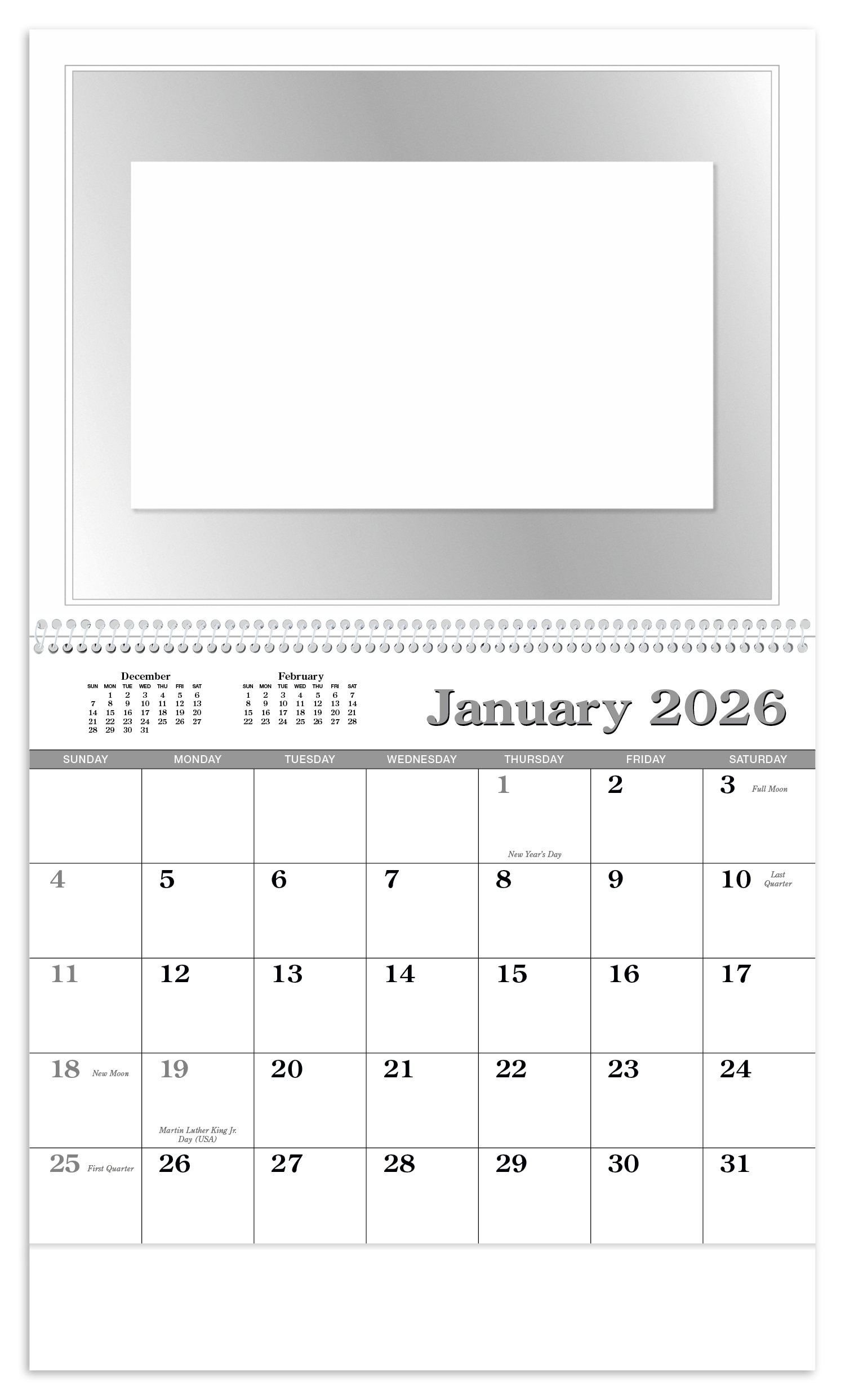 Triumph® Calendars Memo Appointment with Picture 1