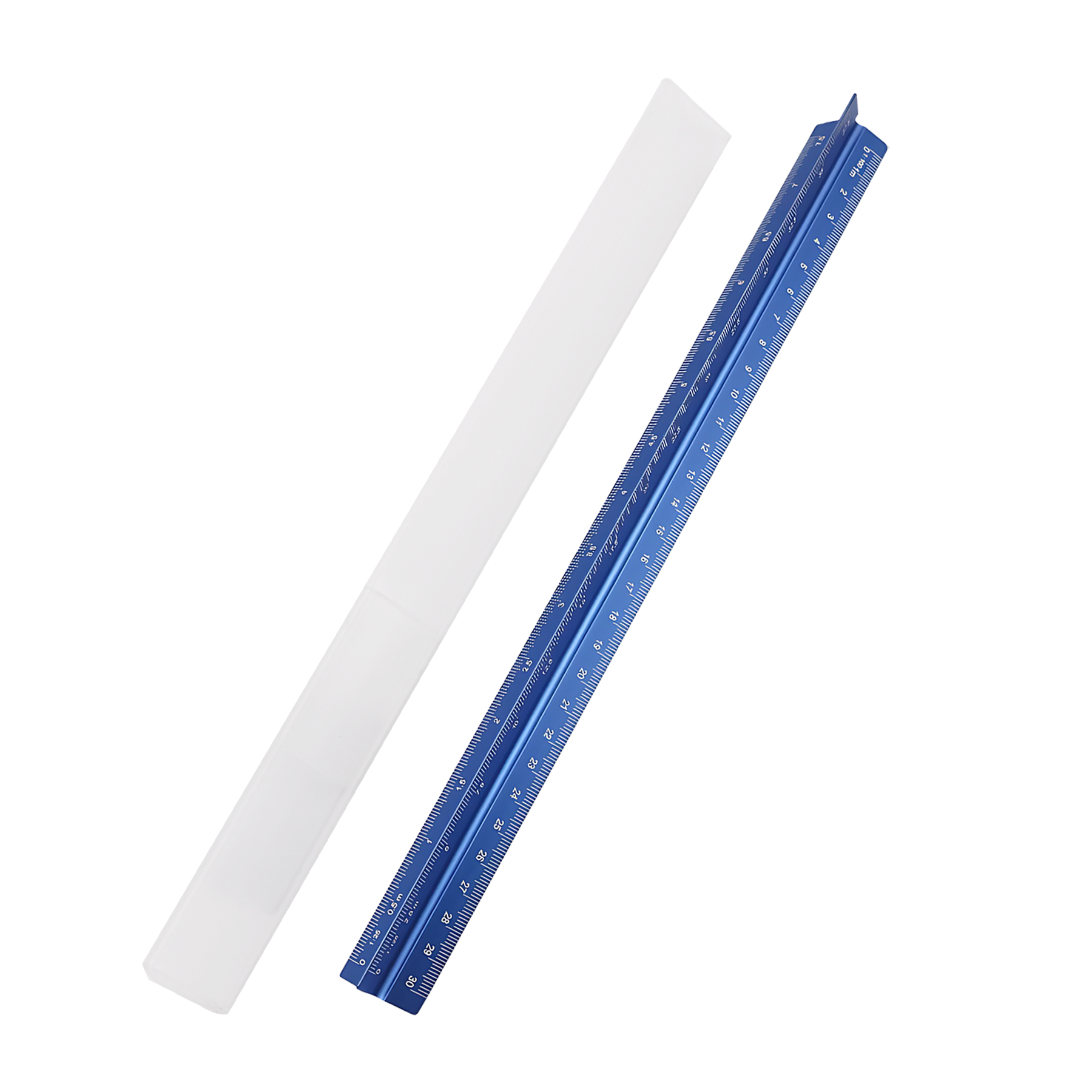 12'' Plastic Triangular Engineer Scale With PP Packing Box 6