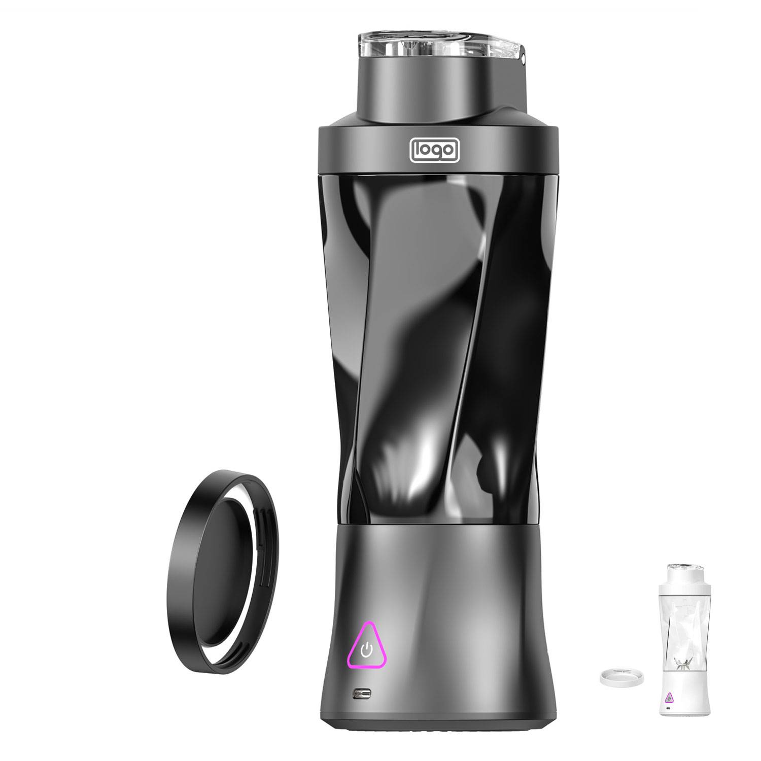 24Oz Electric Portable Rechargeable Juicer Blender