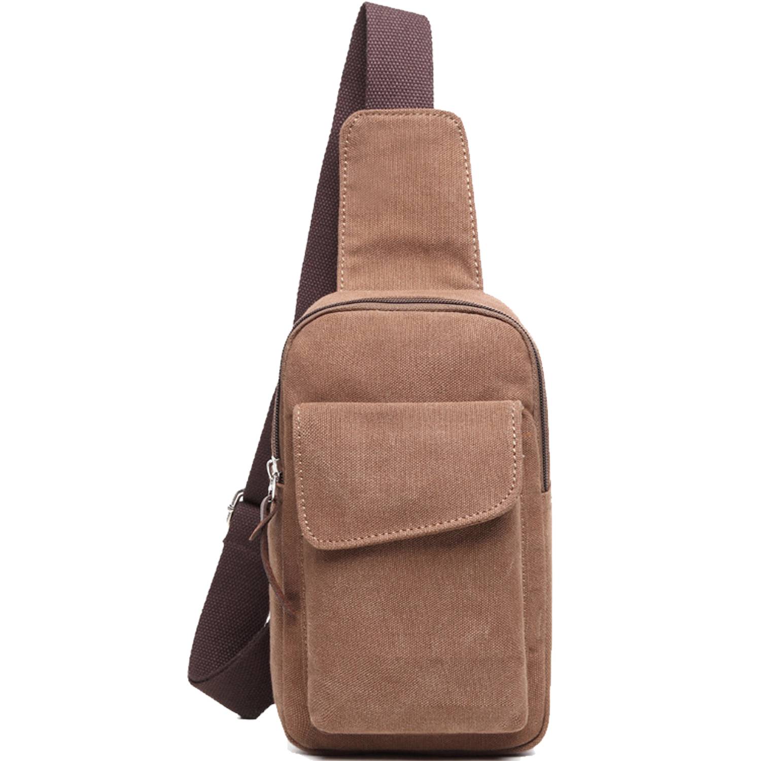 Canvas Crossbody Backpack for Women & Men Chest Bag 8