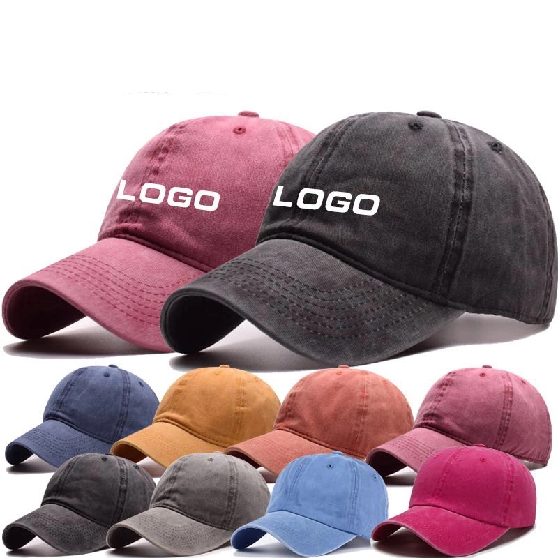 Brushed Twill Low Profile Hat Baseball Cap 2
