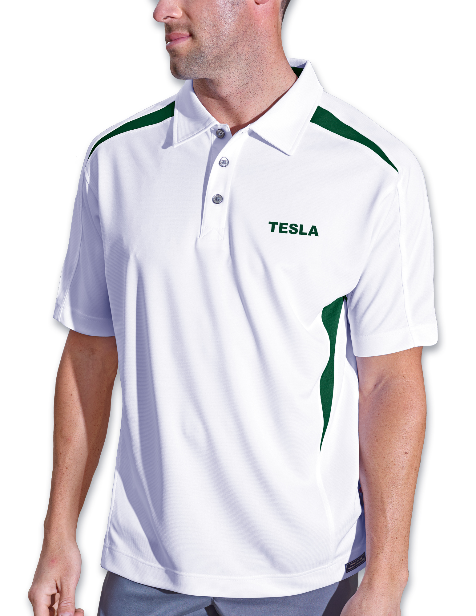 Men's Tesla Mini Ottoman Polo Shirt 5