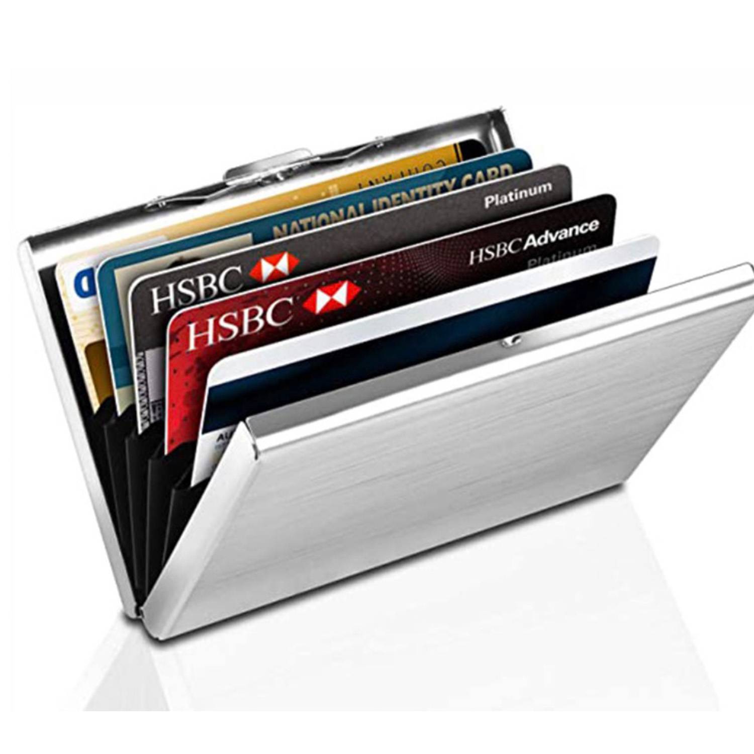 Aluminum RFID blocking credit card holder 3