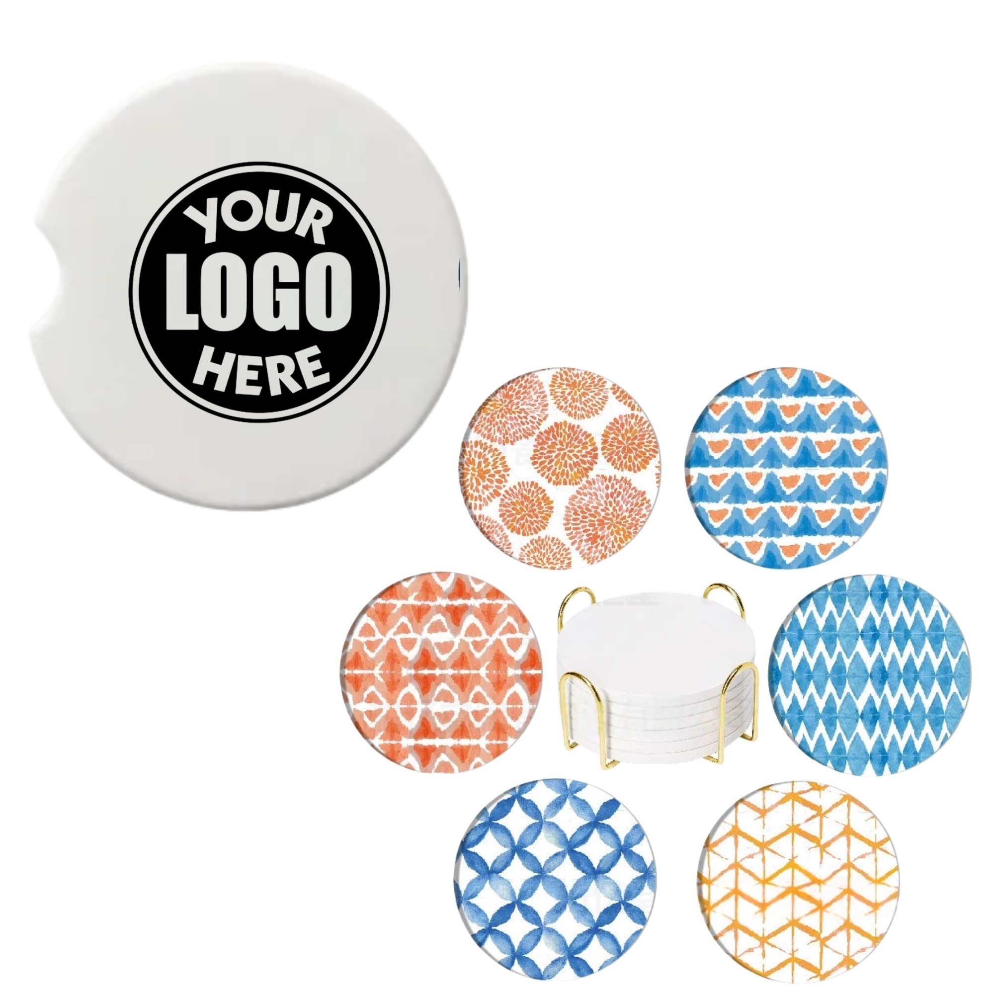 Customized Ceramic Drink Coaster 1