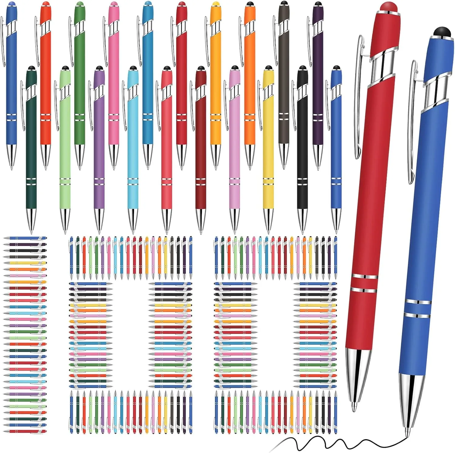 Pen With Soft Rubberized Grip 3
