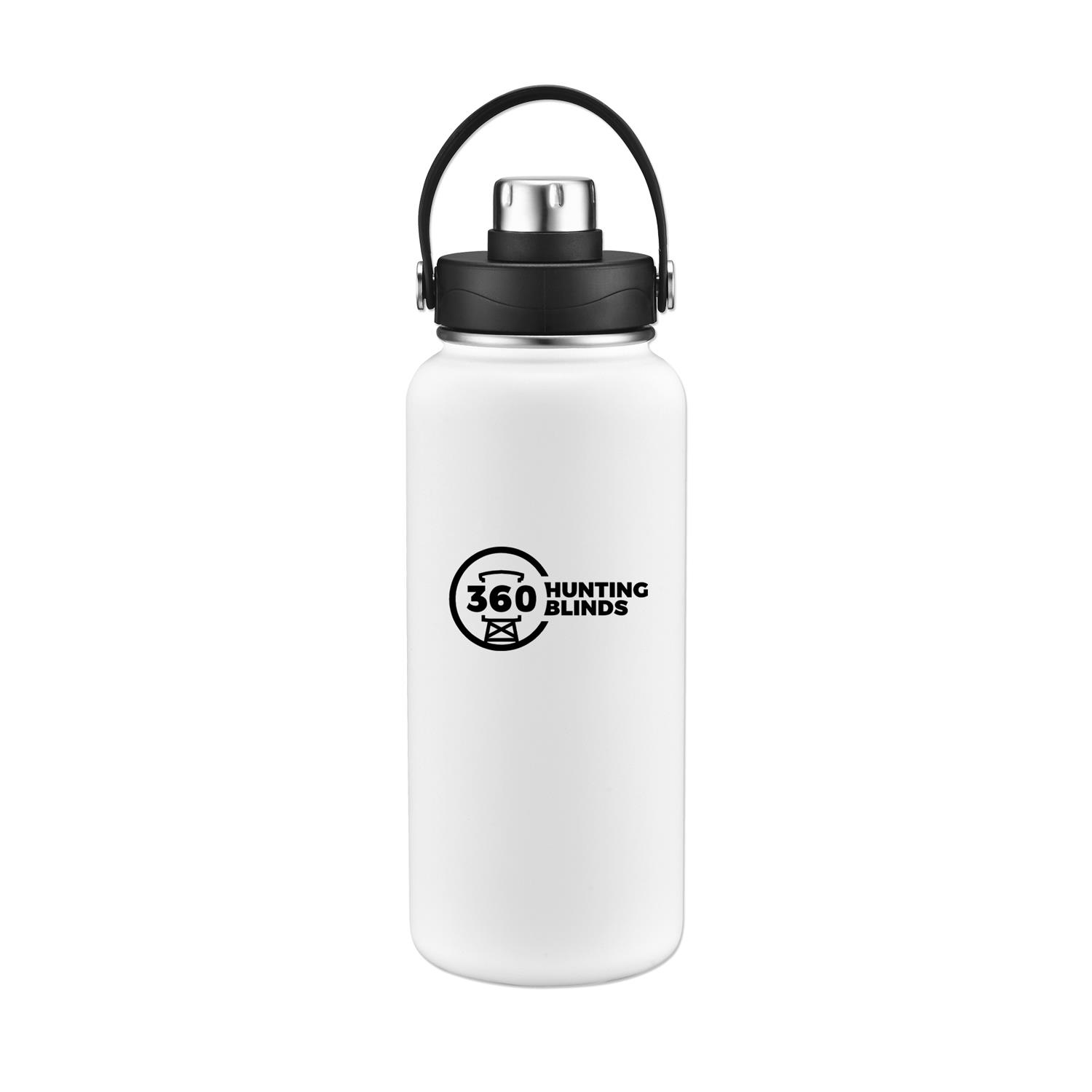 34 Oz. Vacuum Water Bottle, custom water bottle with logo imprint 5