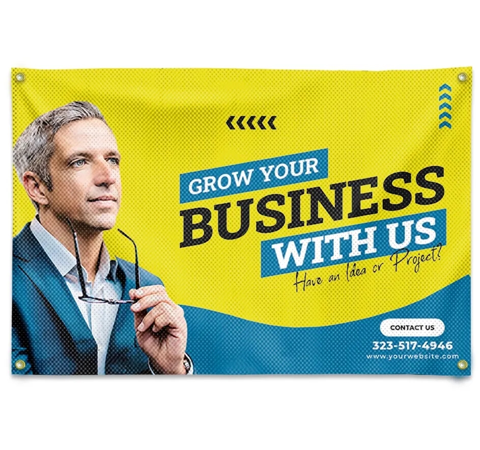 Digitally Printed 13 oz Vinyl Smooth Banner 3' x 5' 2