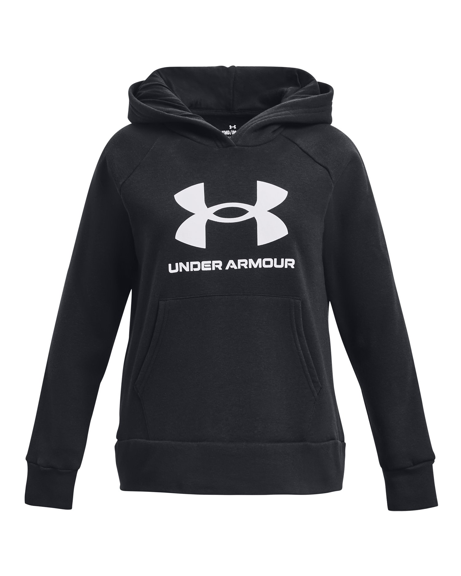 Girls' UA Rival Fleece Big Logo Hoodie  3