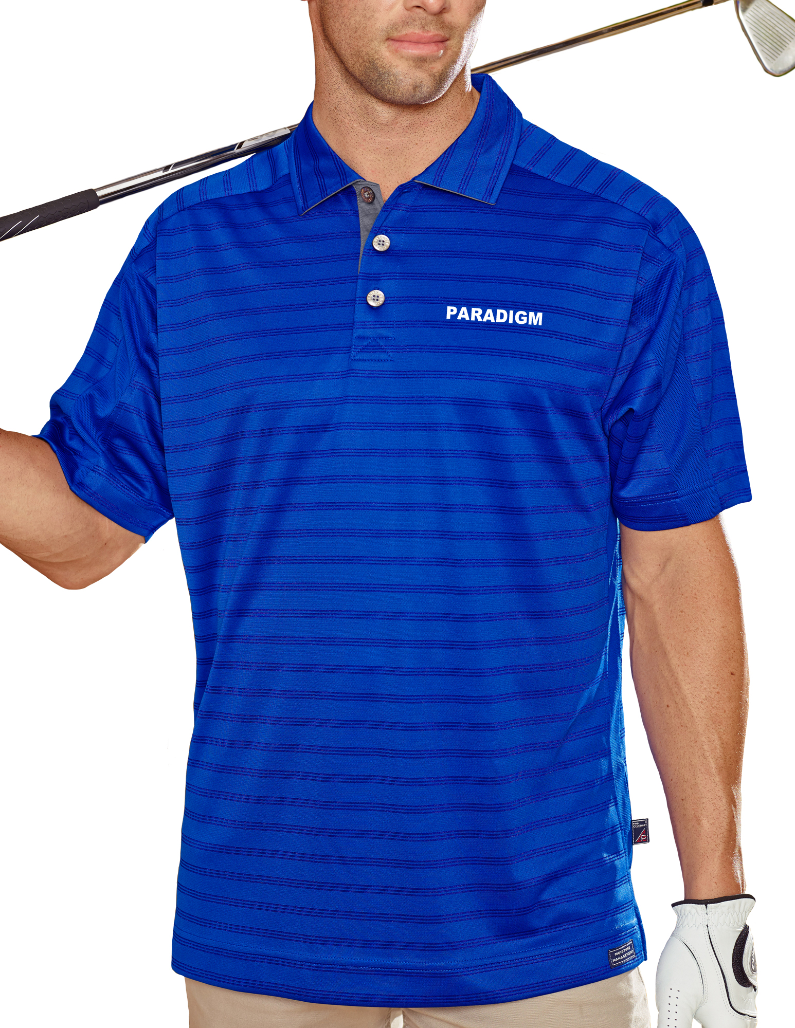 Men's Paradigm Engineer Track Knit Polo Shirt 13