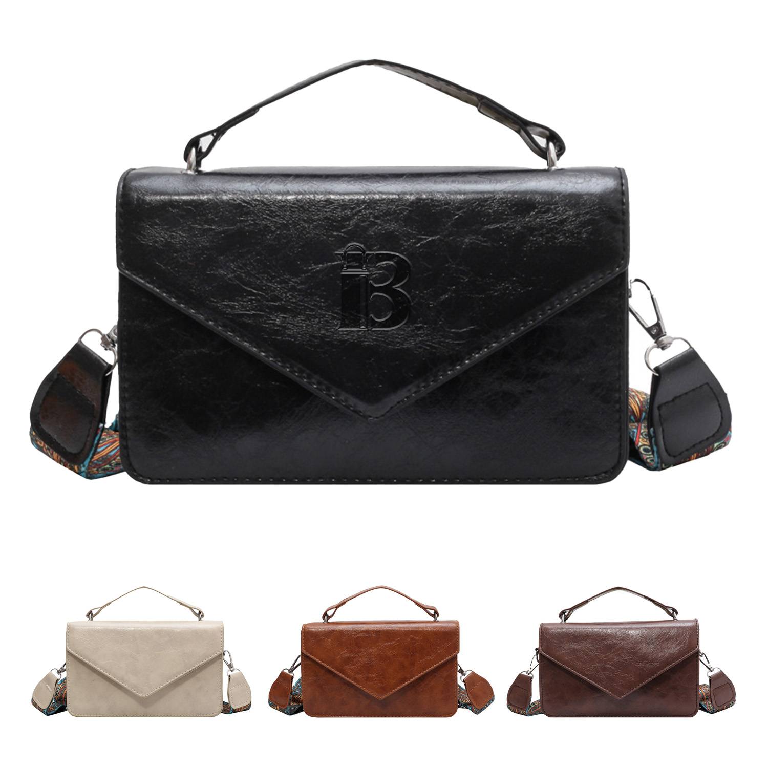 PU Leather Lightweight Tote Bag 6