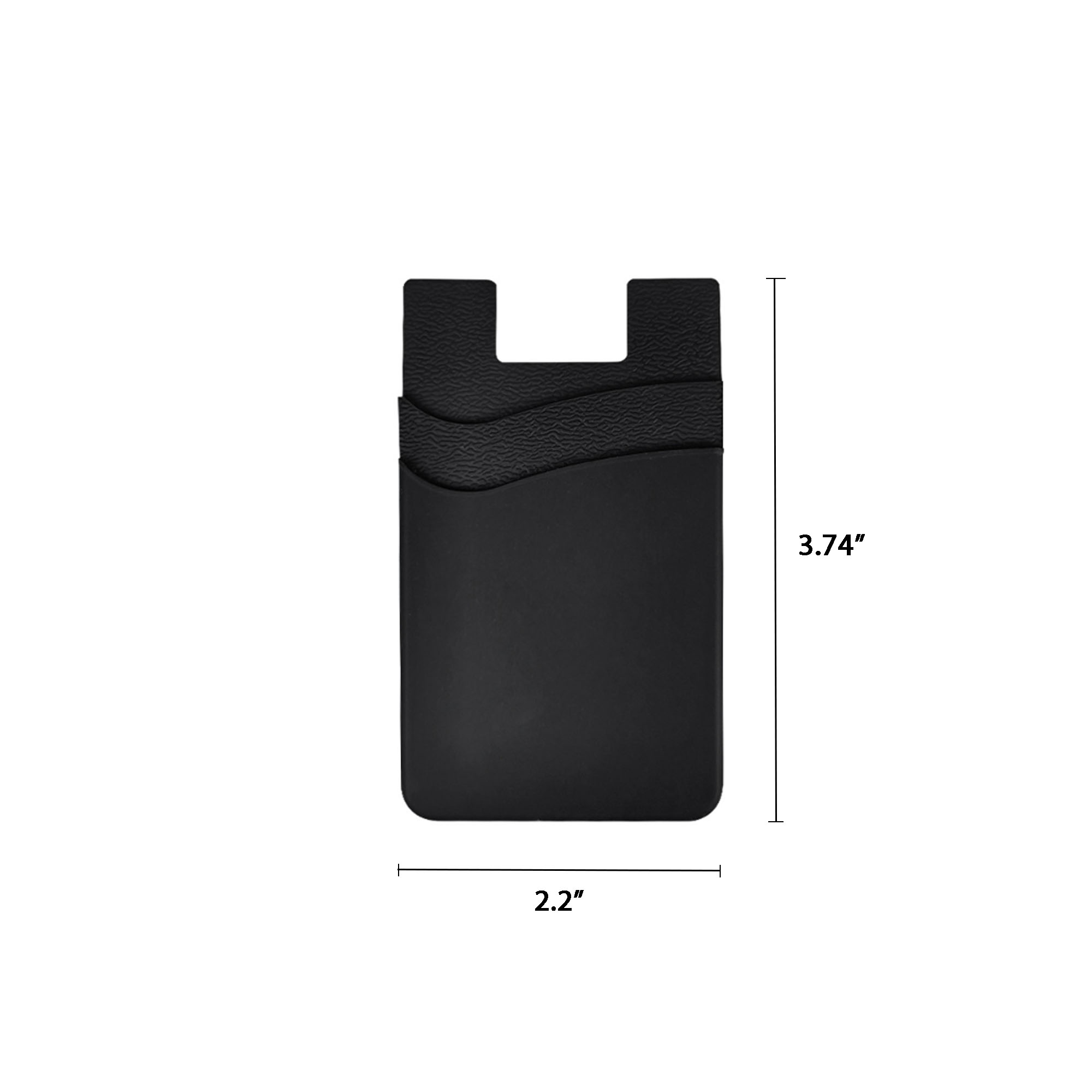Silicone Phone Wallet Phone Case Back Clamp 2