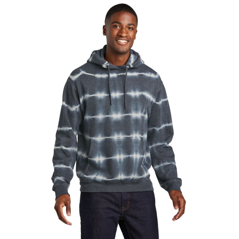 Port & Company Allover Stripe Tie-Dye Fleece 6