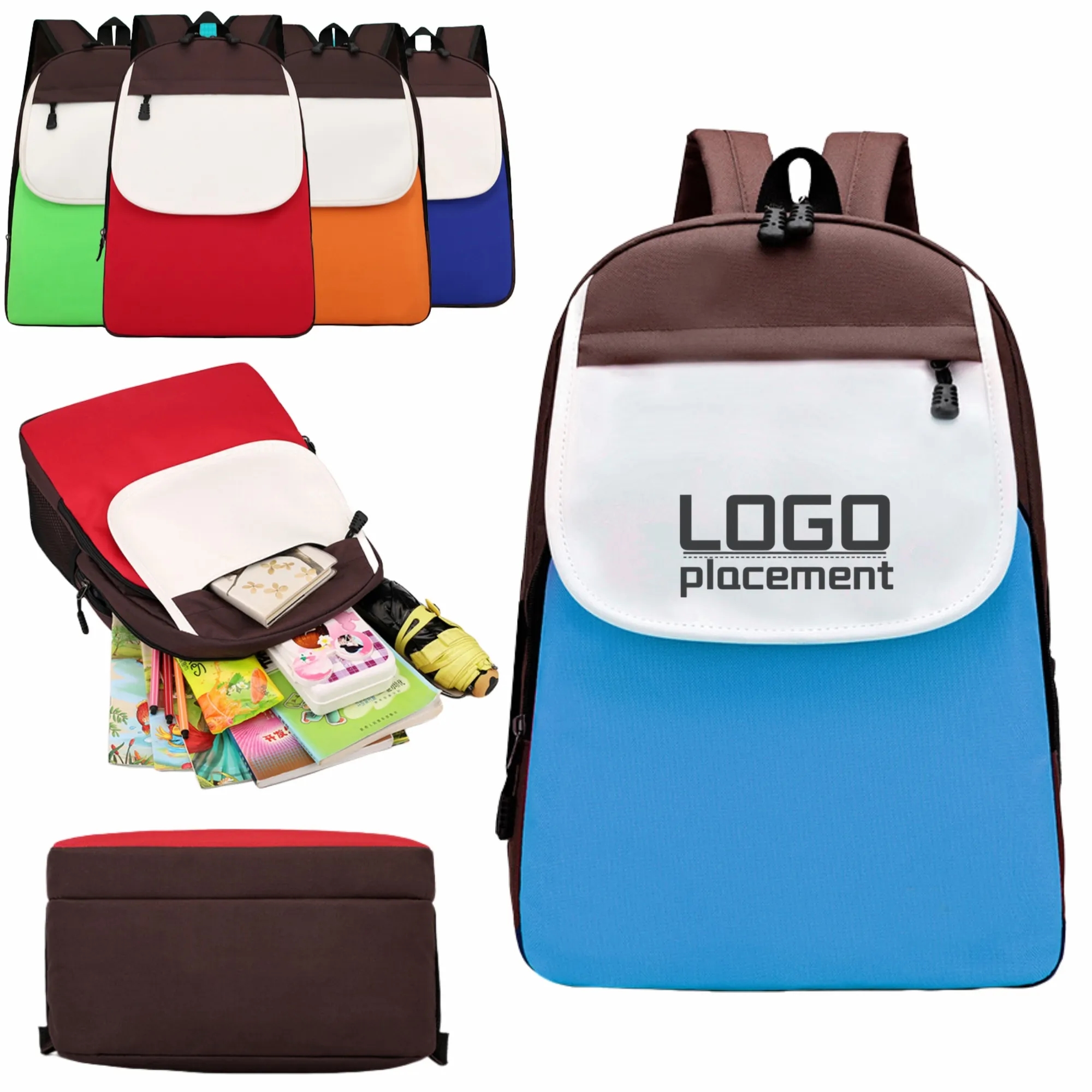 Custom Logo School Kids Backpack