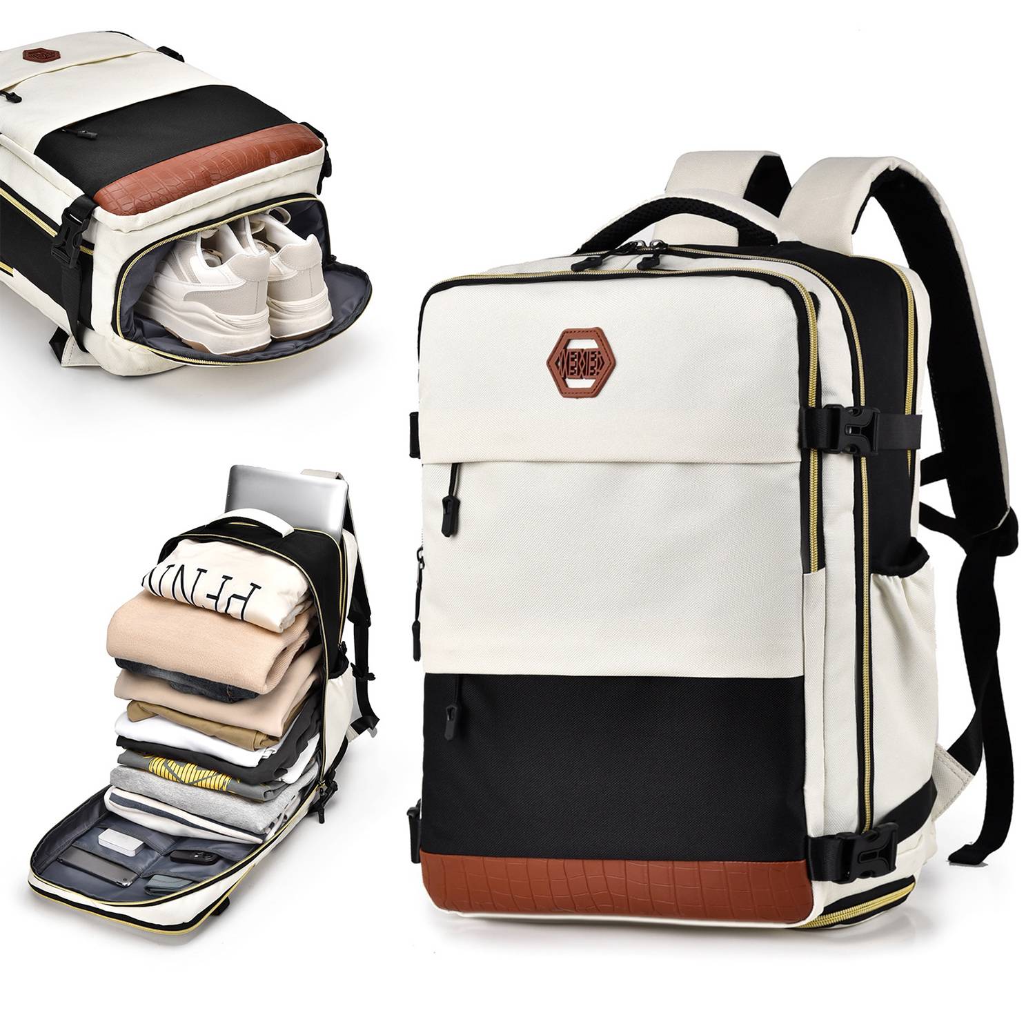 Waterproof Large Capacity Mens Travel Backpack 6