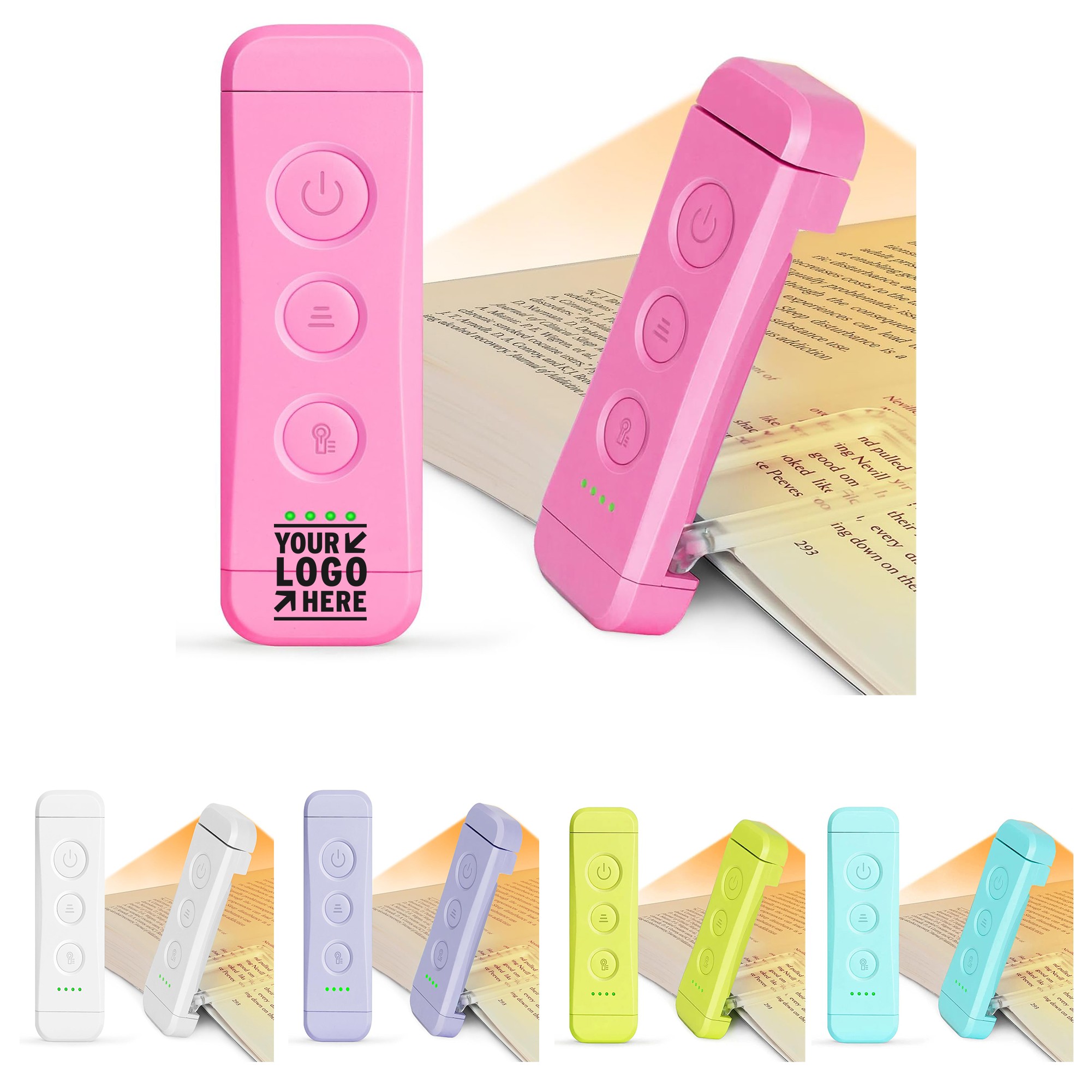 USB Rechargeable Book Light for Reading in Bed 1