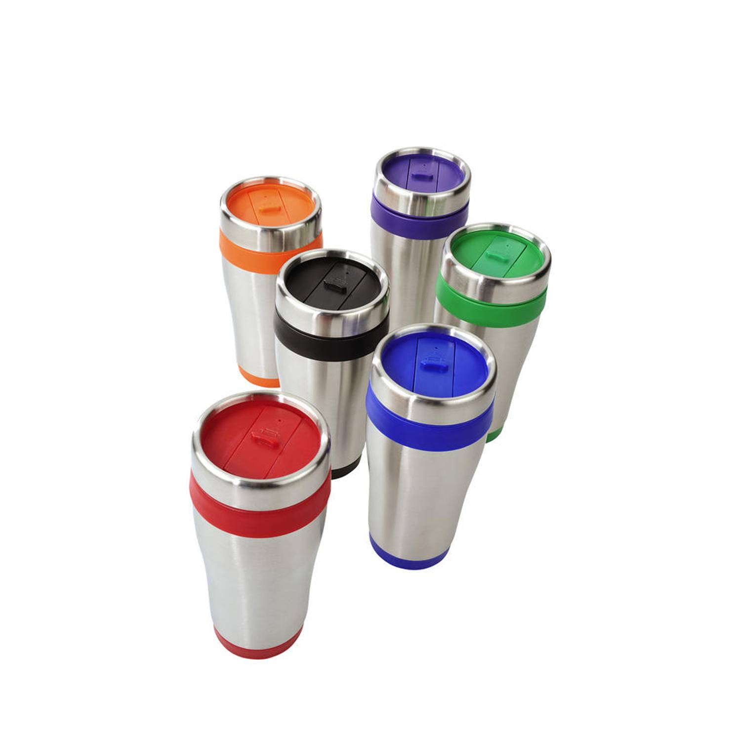 16 oz Insulated Stainless Steel Travel Mugs 4