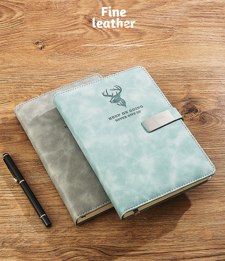 Journal Notebook Lined with Hardcover Magnetic Closure 2