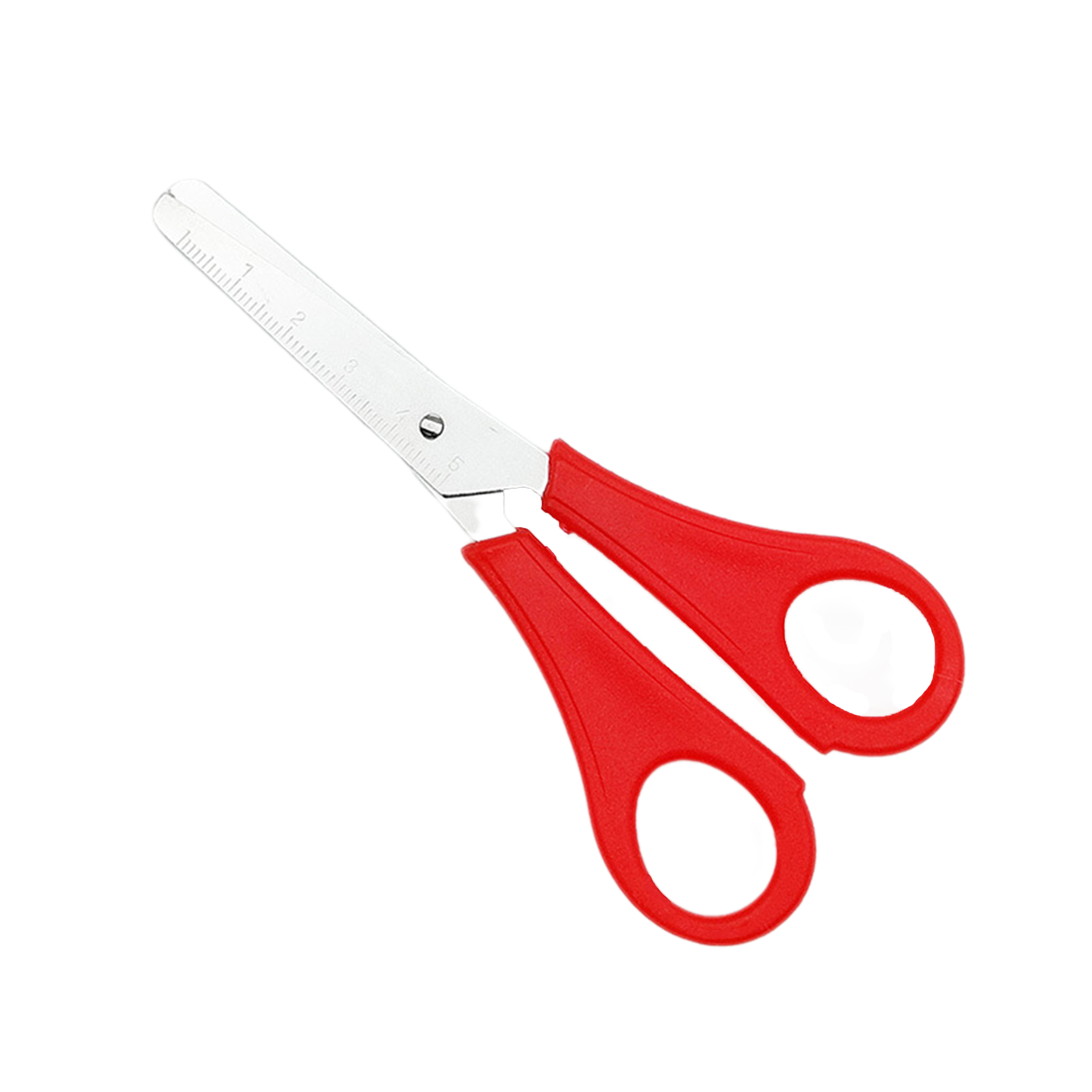 Safety Edge Scissors With Ruler Blade 2