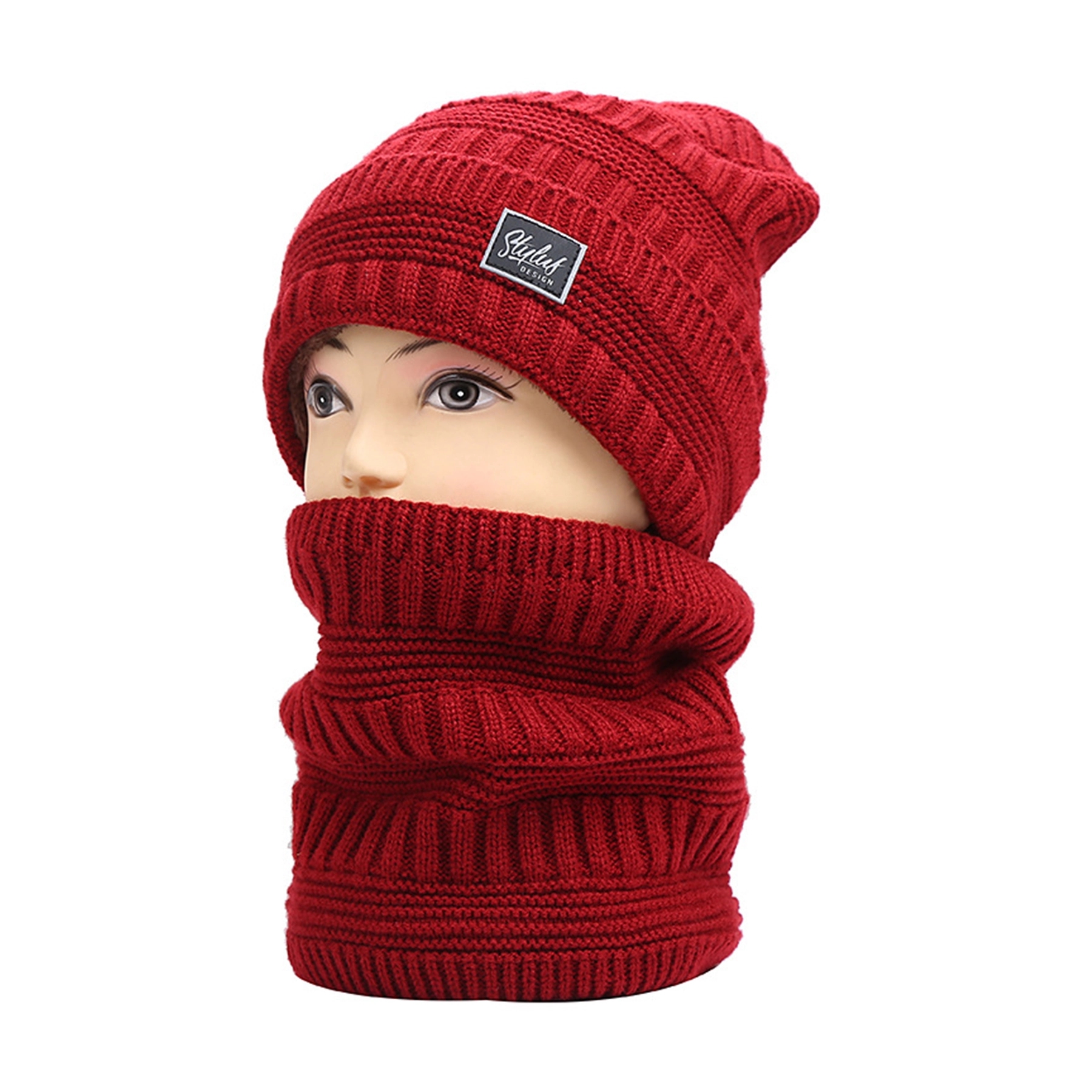 Winter Fleece Neck Gaiter&Ski Tube Scarf 6