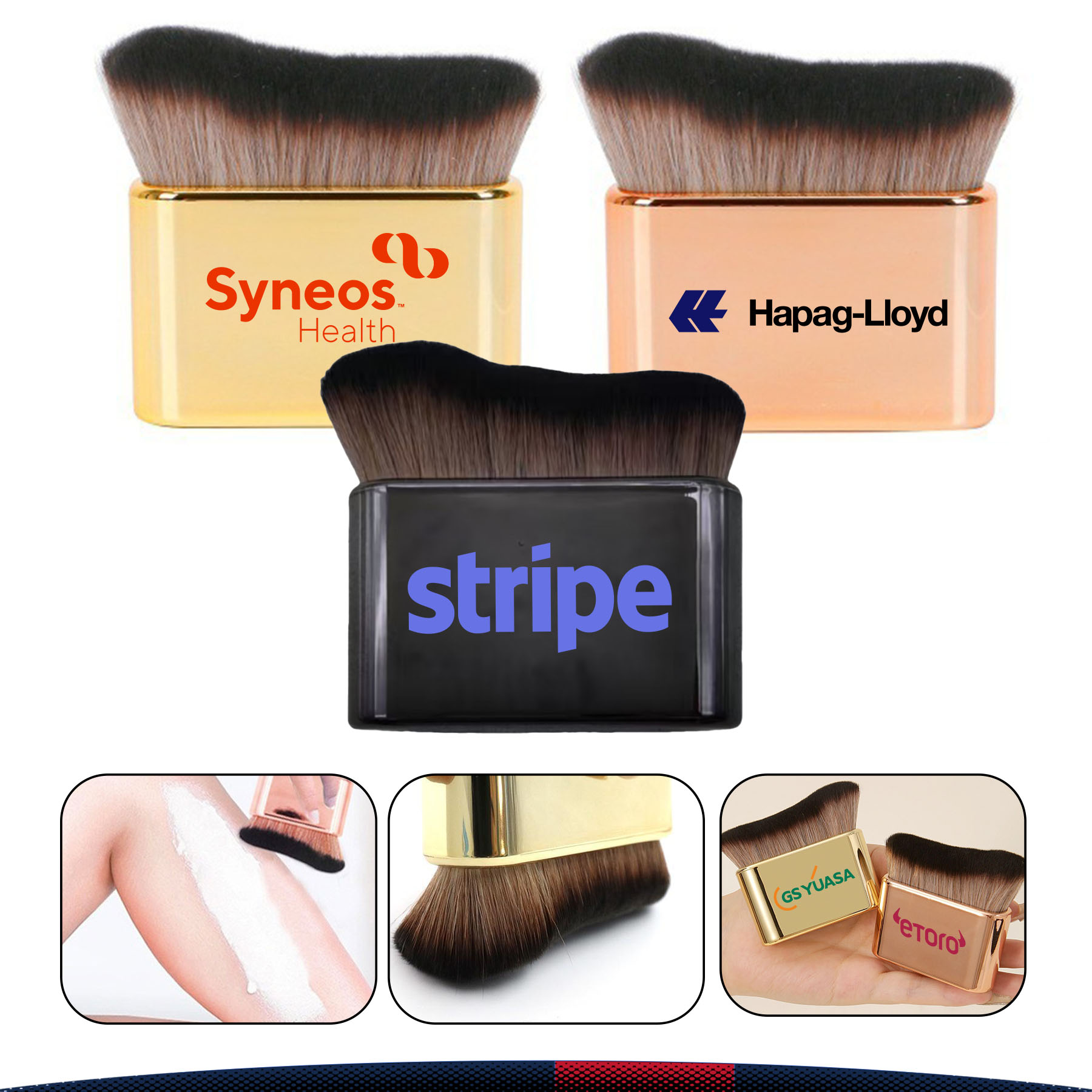 Wave-Shaped Foundation Brush 2