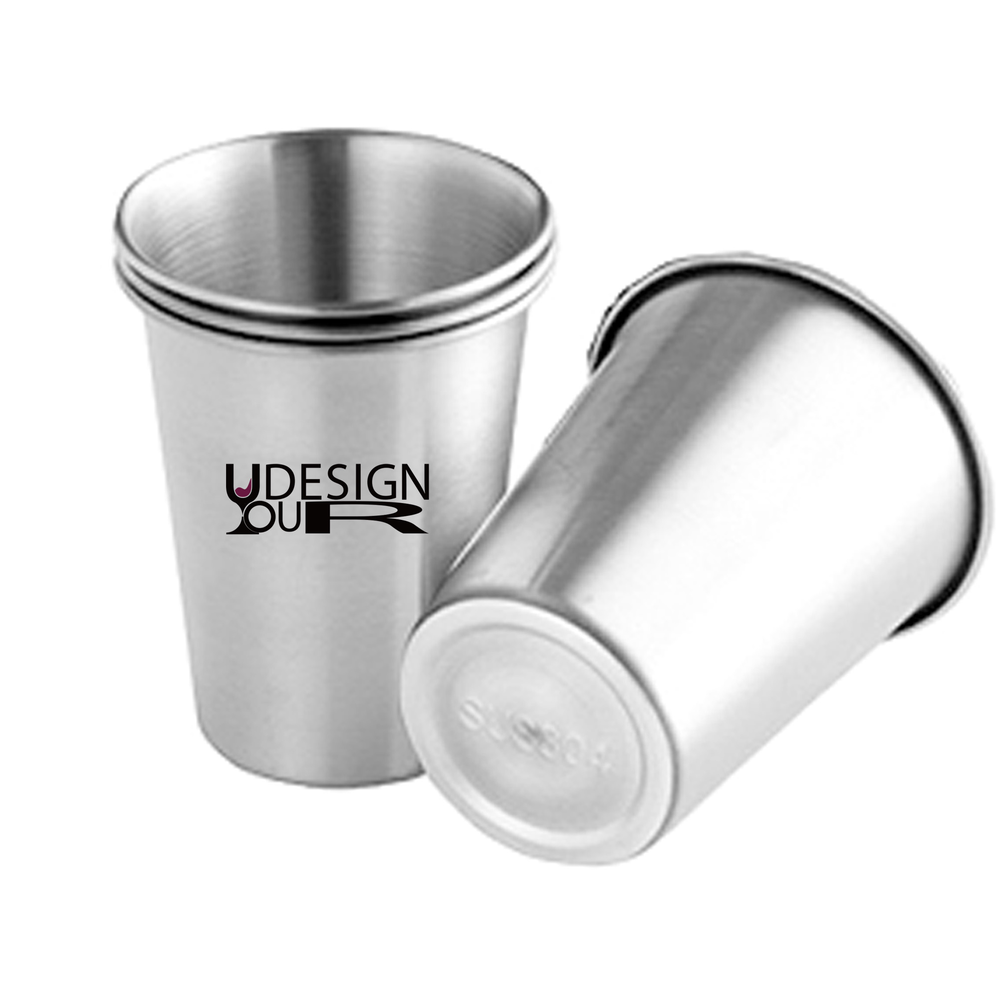 304 Stainless Steel Cups MOQ 10pcs 2