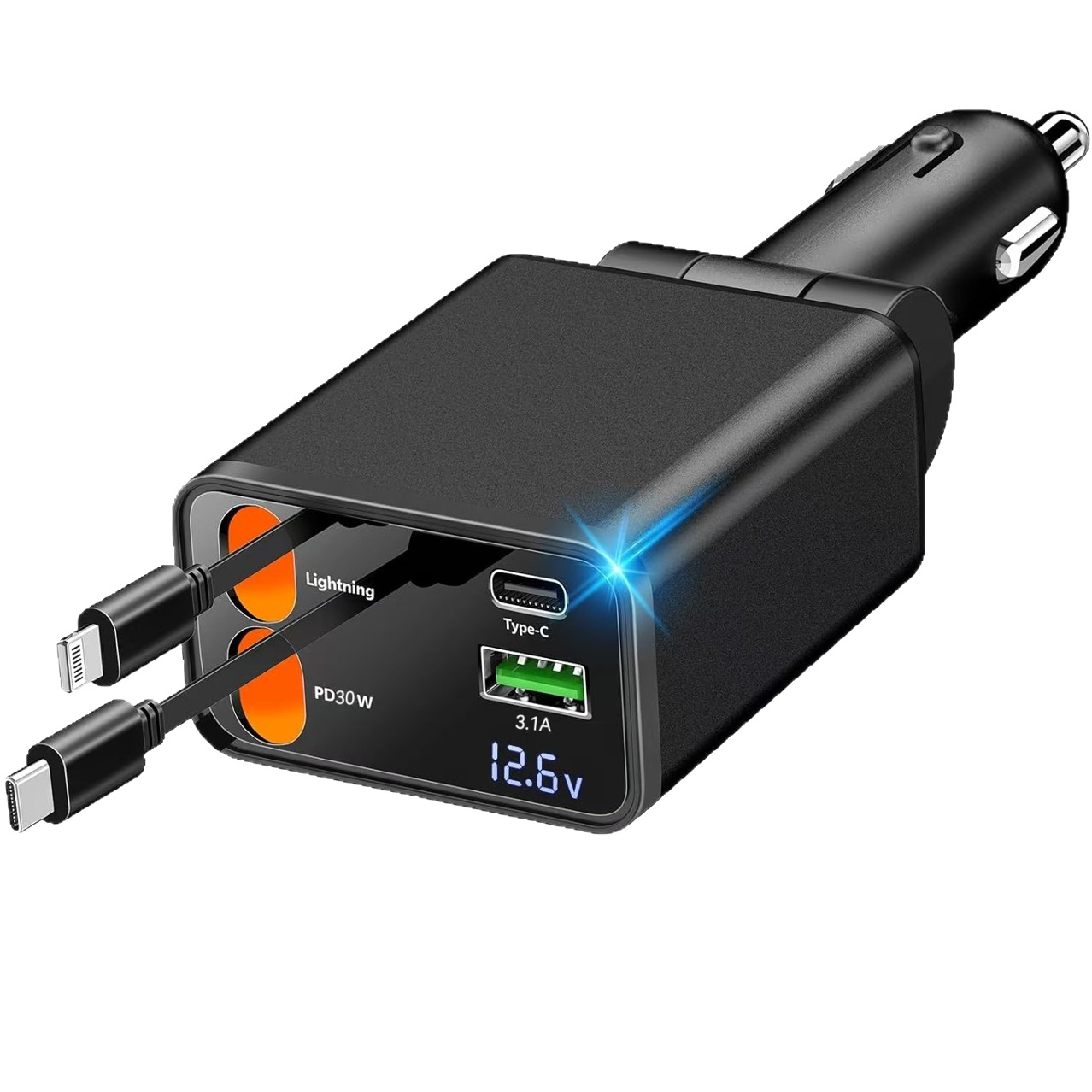 Retractable Car Charger 1
