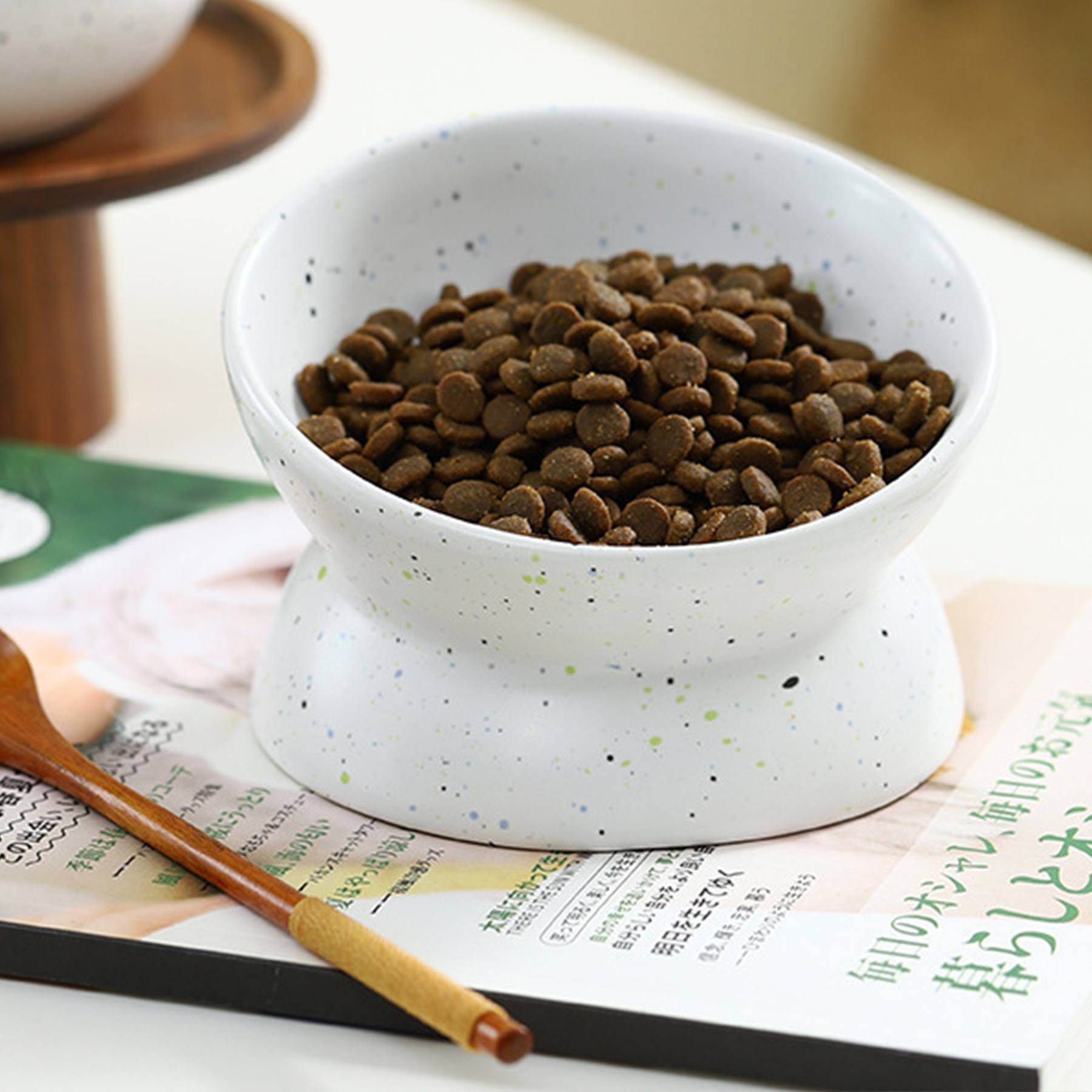 Ceramic Pet Ceramic Cat Food Bowl 6