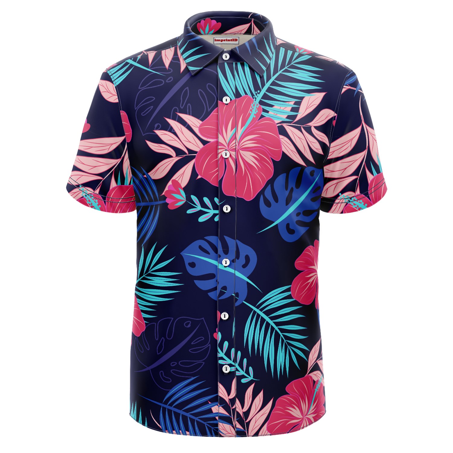 Rock'it 3-Day Unisex 135 GSM 4-Way Stretch UV Resistant Sublimation Hawaiian Shirts 8
